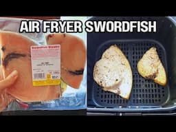 Air Fryer Swordfish: Restaurant-Quality in 15 Minutes | Perfectly Flaky & Flavorful Fish 🐟