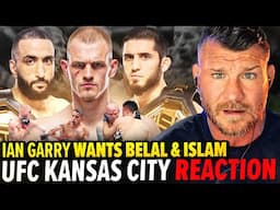 IAN GARRY'S 3 FIGHT PLAN | Belal, Islam then SHAVKAT!?' (UFC KANSAS CITY REACTION)