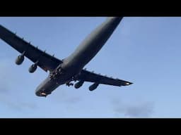 C5 Galaxy landing at Denver