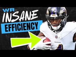 INSANE Wide Receiver Efficiency - Wide Receivers to Carry Your Team - 2025 Fantasy Football Advice