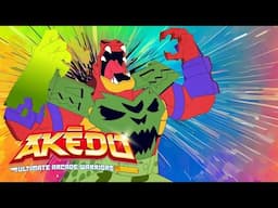 Dino Rampage 🕹 | AKEDO | Cartoons for Kids | Moose Mania
