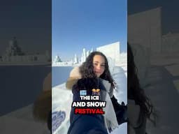The Chinese Ice City ❄️❄️