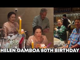 Helen Gamboa 80th Birthday❤️EMOSYONAL ng Supresahin at Maghanda si Tito Sotto sa Kanyang 80th B-Day!