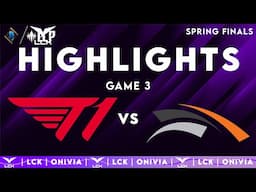 T1 vs HLE Game 3 Highlights | FINAL MSI SPOT ON THE LINE | LCK Road to MSI 2025 by Onivia
