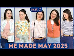 What I wore? A week of HANDMADE outfits. Me Made May'25 (week 2)