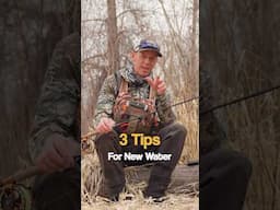 3 Tips for Fly Fishing New Water! #codebreakerangler #flyfishing