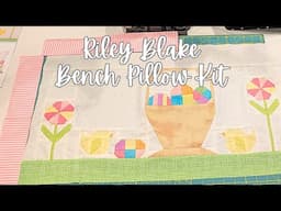 Riley Blake Easter Bench Pillow Kit
