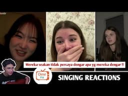 Cowok Indonesia di kagumi bule bule cantik setelah menyanyikan lagu dari bahasanya !! OmeTV