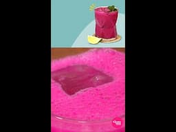 Sorprende a todos en la comida con esta Agua de #pitahaya​  #Recetas #AguasDeFruta