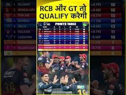 IPL POINTS TABLE SCENARIO: Playoffs की Race में अब RCB और GT के बीच TOP-2 की लड़ाई