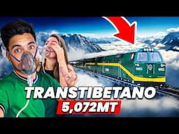 Esto PASÓ VIAJANDO en el TREN MÁS ALTO y PELIGROSO del MUNDO | NO HAY OXIGENO