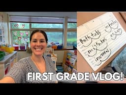 First Grade Teaching Vlog: Teaching in May - Research Projects, Multisyllabic Words, Money & More!