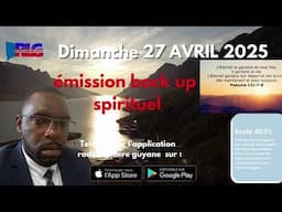 DIMANCHE 27 AVRIL  2025 PRIERE DE GUÉRISON  ET DELIVRANCE  AU NOM DE JESUS