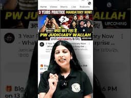 AB TENSION KIS BAAT KI? 👆 @JudiciarybyPW #Shorts #Judiciary