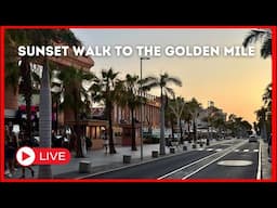 🔴 LIVE | Sunset Walk in Las Americas, Tenerife