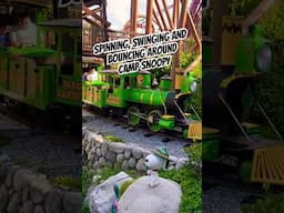 Spinning, swinging and bouncing around Camp Snoopy #knottsberryfarm #campsnoopy #peanurse