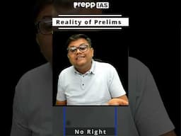50% of Aspirants Don't Attempt Prelims: Why? #Aspirants #Prelims #ExamChallenges