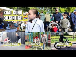 KRAL GÜNÜ ÇILGINLIĞI! 🇳🇱🎉 Anne-Kız Alışverişi + Bahçeye Devam + ENGWE E26 E-Bike! 🚲