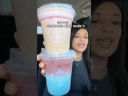 Starbucks dirty soda order hack w/ @drinkolipop🥤#olipoppartner