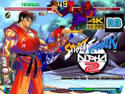 2018 [4K 60fps] PC Street Fighter Alpha 2 Guy Expert No Lose ALL