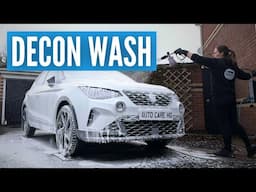 Exterior Decon Wash | Detailing a Dirty Seat Arona