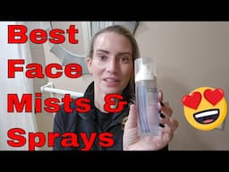 Favorite Easy to Use Face Mists & Sprays 😍 Anti-Aging, Protection, Hydration, Sunscreen and More!