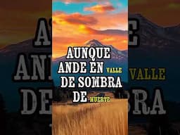 JEHOVA es mi pastor; nada me faltará.#reflexion #salmos23 #salmos #labiblia