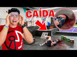 LA CAÍDA más PELIGROSA de MI GIMNASIO de PARKOUR...⚠️