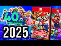 Predicting Super Mario's 40th Anniversary!
