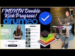 My Double Kick Progress After 1 Month! 🥁 | Beginner Tips + 66Samus Course Review