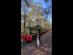 Full steam ahead - all the scenery, steam & sweet nostalgia! 🚂🌲✨📍 #Dwellingup in #WAtheDreamState