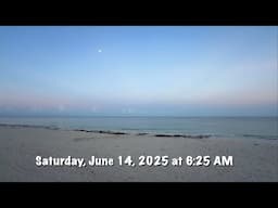 Robb’s Early Saturday Morning Walk on the Mile-Long Beach at Delnor-Wiggins in North Naples, FL