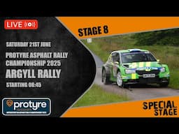 Argyll Rally 2025 - Stage 8 - Protyre Motorsport UK Asphalt Rally Championship