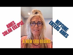 Aries Solar eclipse + Neptune enters Aries