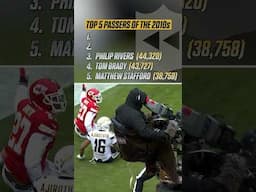 2010s passing yard leaders!