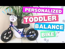 Personalized KRIDDO Toddler Balance Bike Review | Perfect First Bike for Your Little One! 🚲
