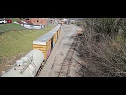 Overhead view of Norfolk Southern 127 Bristol VA.