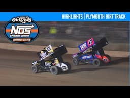 World of Outlaws NOS Energy Drink Sprint Cars | Plymouth Dirt Track | June 6, 2025 | HIGHLIGHTS