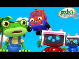 Baby Truck’s Big Fall! 😱 | Gecko's Garage 🚚 | Cartoons For Kids | Toddler Fun Learning