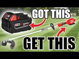 Own Milwaukee M18 Batteries 🔋🔋 This IS your String Trimmer!
