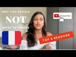 CONS OF MOVING TO FRANCE | PROBLEMS OF MASTERS IN FRANCE | LANGUAGE BARRIER IN FRANCE