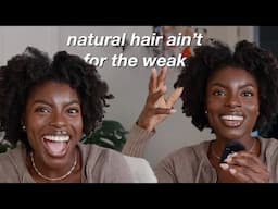 wearing your natural hair is exposure therapy | KINK in the system