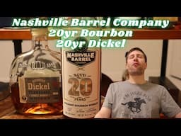 Dickel 20 Year Bourbon. Nashville Barrel Company 20 Year Bourbon