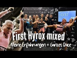 Mein erster Hyrox double mixed in Wien 01:03 | VLOG 🏃‍♀️✨