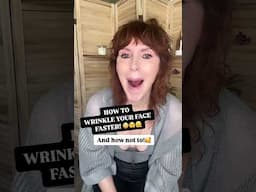 Are you accidentally aging your face faster? Stop doing this #naturalskincare #faceworkout #facehiit
