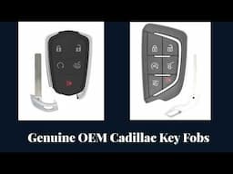 Thousands Of OEM Cadillac Remotes and Keys Sold by Keyless Entry Remote Inc