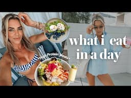 WHAT I EAT to get lean, lose weight & not feel deprived | high protein weight loss meals