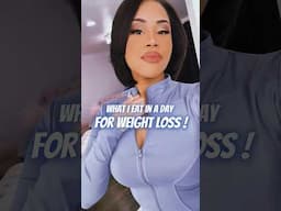 What I Eat In A Day TO LOSE WEIGHT FAST 💪‼️