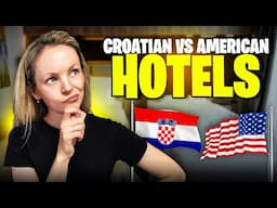 Why CROATIAN hotel rooms SURPRISE Americans!