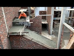 Step By Step Construction Of Sturdy Reinforced Concrete Stairs In The House